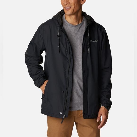 Men's Cedar Cliff™ Rain Jacket - Black - NWT - Picture 7 of 7